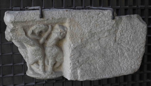 Capital with harpies (lion-headed bird)