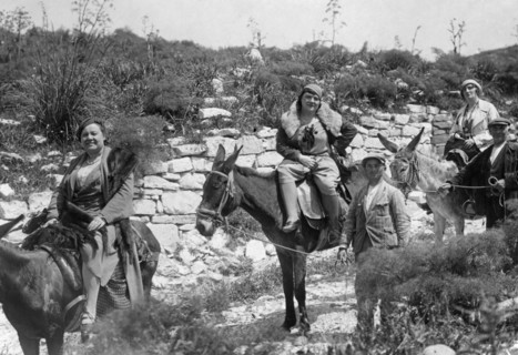 carte postale excursion en sicile 1924.