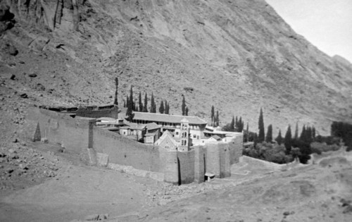 mount sinai, saint catherine's monastery, 1912