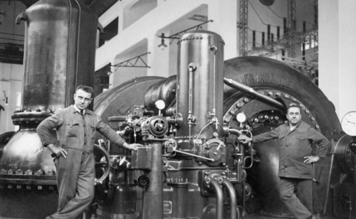 italy, veneto, pelos, hydroelectric power plant, 1932