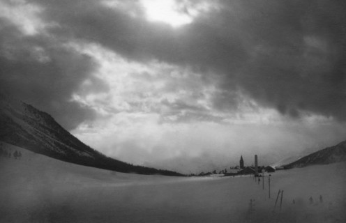 italy, piemonte, claviere, 50's