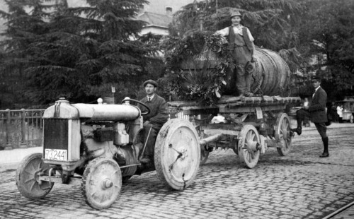 italy, transporting must, 1910-1920