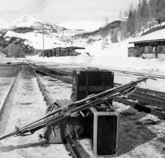 italy, val gardena, 1952