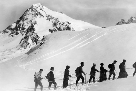 alpinism, combin mountain