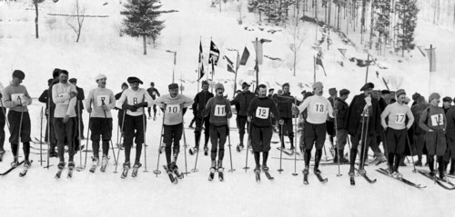 skiers, 1910-11