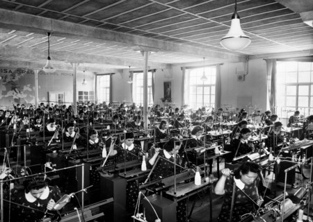 italy, umbria, perugia, luisa spagnoli, textile industry, wool of angora rabbit 1950-1960