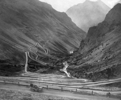 italy, passo dello stelvio, 1910-1920