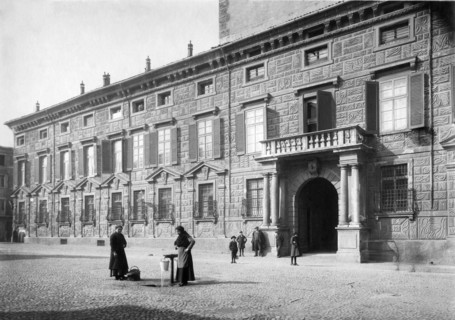 italy, lombardia, mantova, palazzo canossa, 1910-1920