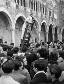 pavia charterhouse, italy, april 1947
