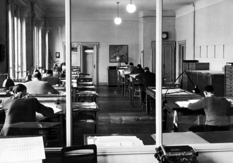 cartographic office, 1954