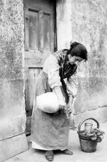 vieux métiers, vendeur d'eau sulfureuse, 1890-1900