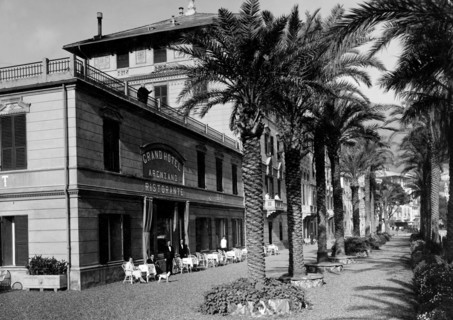 arenzano, grand hôtel arenzano et viale delle palme, 1920-1930
