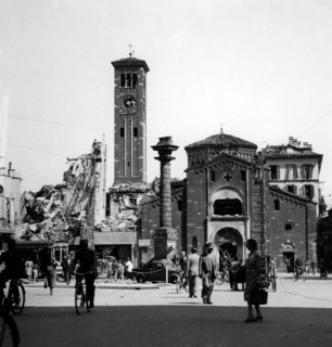 guerre, milan, église san babila, 1939 1945
