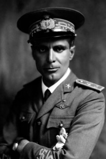 portrait d'umberto nobile, concepteur de construction aéronautique, 1910