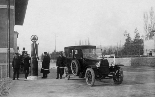 l'inauguration de l'autoroute de milano la laghi, 1924
