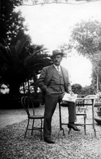 portrait de giacomo puccini, dans la maison de torre del lago, 1858-1924
