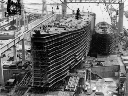 Michelangelo, chantier naval d'Ansaldo, 1963