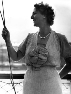maria cristina bezzi-scali deuxième épouse de guglielmo marconi, 1936