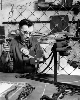 travail en fer forgé, 1964