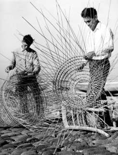 construction de cantines à filicudi, 1960