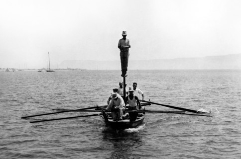 bateau de pêche à l'espadon, 1955