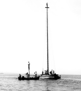 pêche à l'espadon dans le détroit de messine, 1965