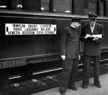 deux fonctionnaires d'orient express, 1951