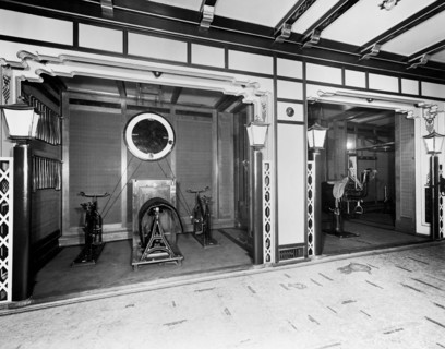 gymnase du conte grande transatlantique, 1930