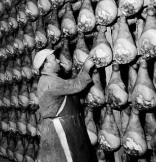 jambons langhirano en assaisonnement, 1964