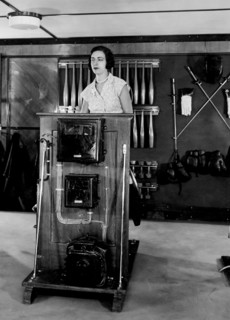 marine, navire à moteur victoria, gymnase, 1930