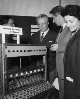 cerveau électronique adamo II, 1956