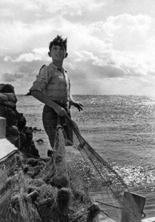 jeune pêcheur à acitrezza, 1957