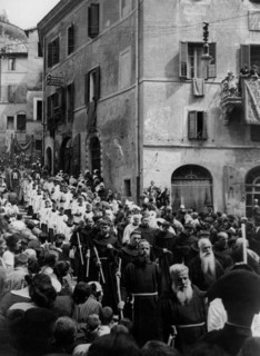 Procession dans le Latium, 1930 1940