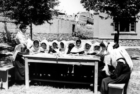 école de plein air à kaboul, 1960