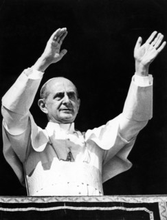 service du vatican, portrait du pape paul VI, 1967