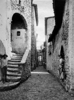 ruelle de carpineto, rome, 1910