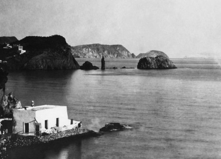 lazio, rochers à ponza, 1910 1920