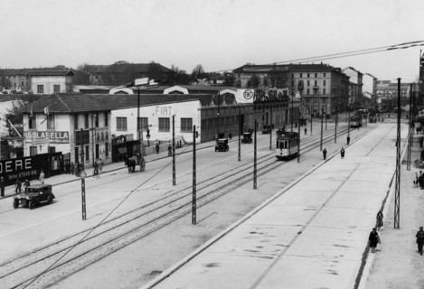 italie, milan, via domodossola, 1910 1920