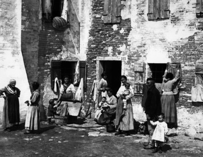 italie, padoue, cours, vie quotidienne, 1910 1920