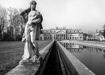 italie, veneto, stra, la villa nationale, 1950