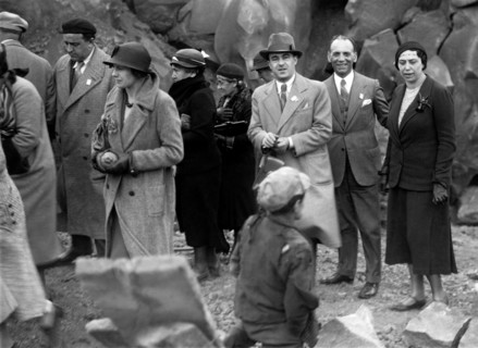 italie, sicile, un groupe de randonneurs tci, 1924