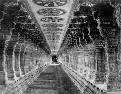 asie, sri lanka, temple ramneseram, 1910