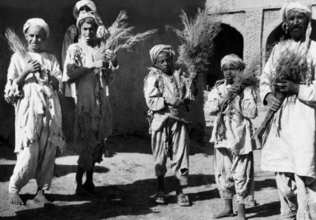 asie, afghanistan, vagabonds et voleurs enfermés dans le kalat, années 1920