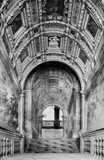 italie, venetie, venise, escalier du palais ducal, 1900 1910