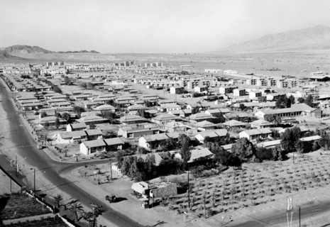 moyen-orient, israel, vue d'eilat, 1964