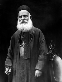 moyen-orient, liban, portrait de monseigneur antoine pierre arida, patriarche maronite, 1920 1930