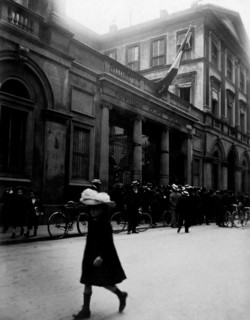 italie, lombardie, milan, via montenapoleone, 1904