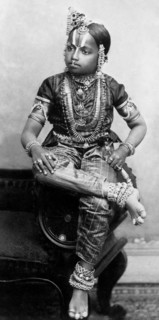 inde, delhi, portrait d'un jeune brahmane, 1920