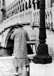 italie, venise, pont de paille, 1920 1930