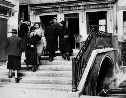 italie, venise, de haut en bas de la calle, 1920 1930
